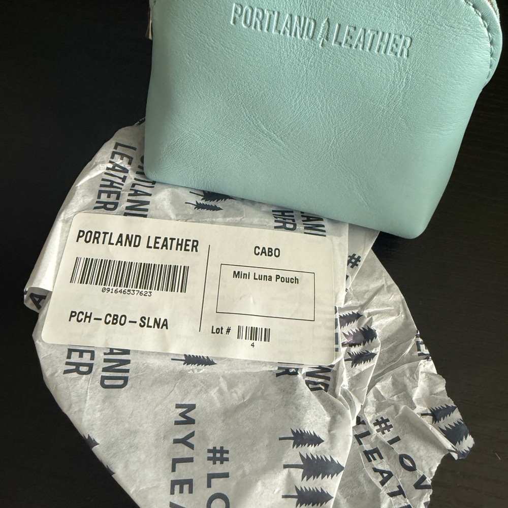 Portland Leather Goods Mini Luna Pouch in Cabo